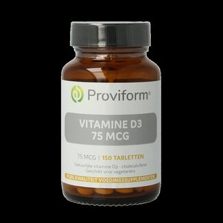 Proviform Vitamine D3 75mcg 150 Tabletten
