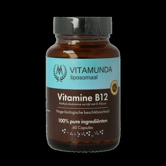 Vitamunda Liposomale vitamine B12 60 Capsules