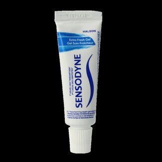 Sensodyne Dentifrice extra fresh gel mini 15 ml