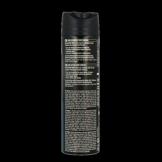 Men deodorant spray deep beat 150 Milliliter