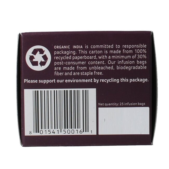 Tulsi sweet rose thee bio 25 Stuks