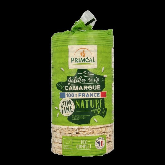 Rijstwafels extra dun Camargue bio 130 Gram