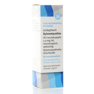 Leidapharm Xylometazoline hcl neusdruppels 1mg/ml  10 Milliliter