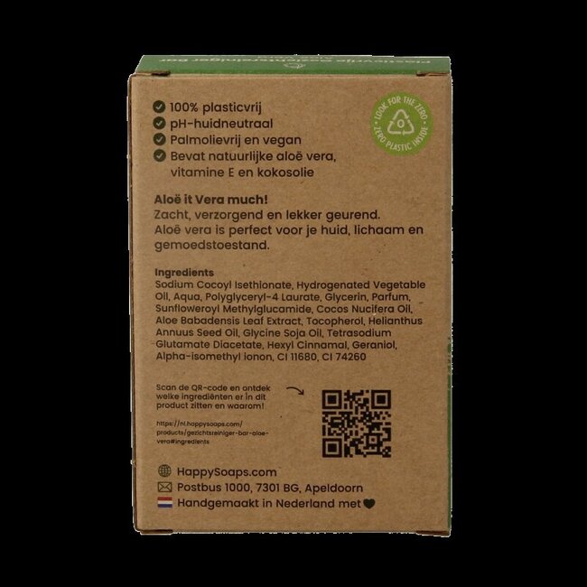 Pain nettoyant visage à l'aloe vera 70 g