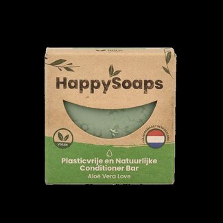 Happysoaps Après-shampoing solide Aloe You Vera Much 65 g