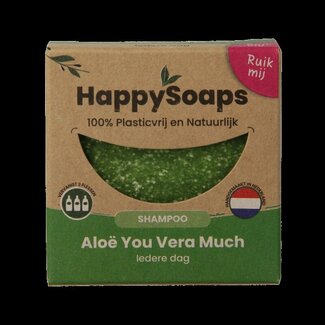 Happysoaps Shampoing solide Aloe You Vera Much 70 g
