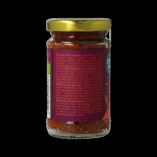 Thaise rode currypasta bio 120 Gram