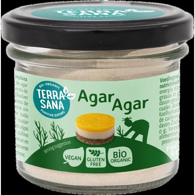 Agar agar poeder bio 50 Gram