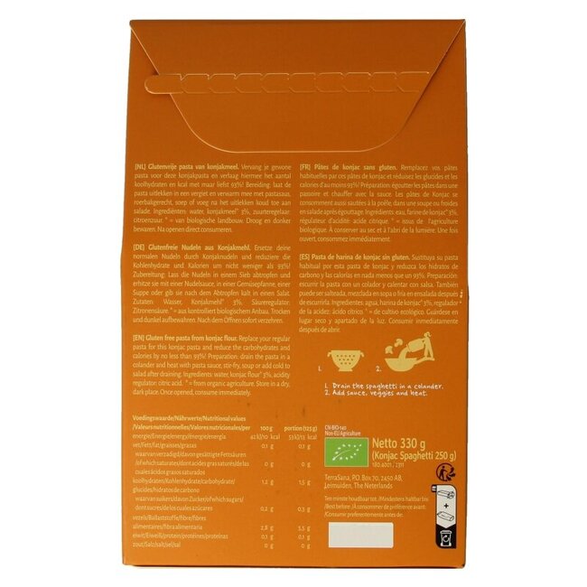 Konjac spaghetti bio 250 Gram