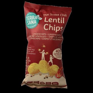 TerraSana Chips de lentilles Thai sweet chili bio 75 g