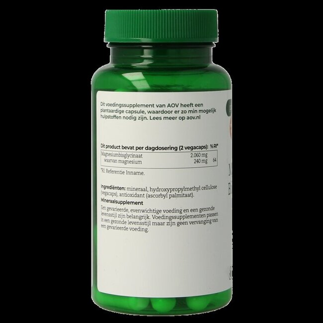 510 Bisglycinate de magnésium 60 Gélules végétales