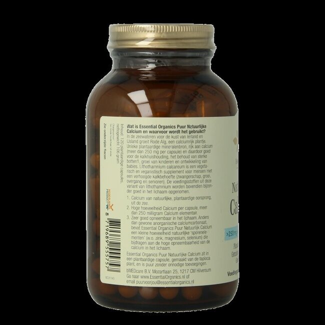 Calcium natuurlijk puur 120 Vegetarische capsules