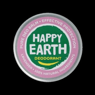 Happy Earth Pure deodorant balm lavender 45 Gram