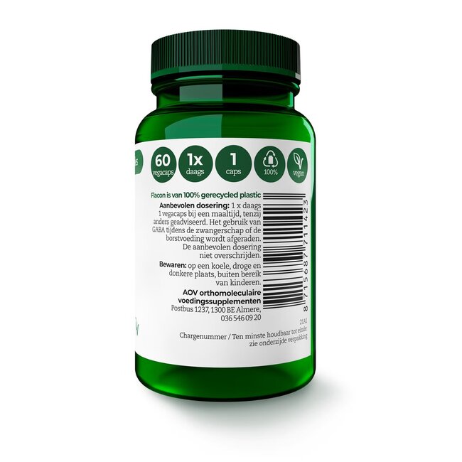 1142 Gaba 200mg 60 Gélules végétales