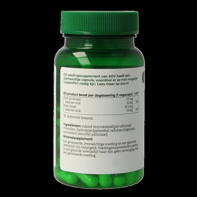 533 Zink mix 60 Vegetarische capsules