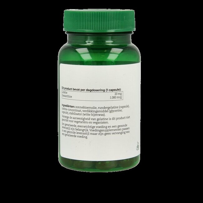 911 Lutéine 20 mg 60 Capsules