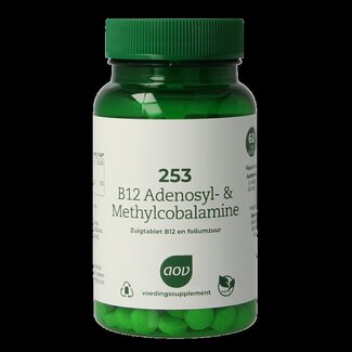 AOV 253 B12 Adénosyl & méthylcobalamine 60 comprimés à sucer