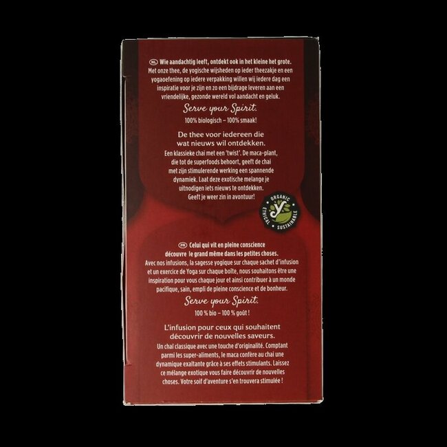 Maca chai bio 17 Zakjes