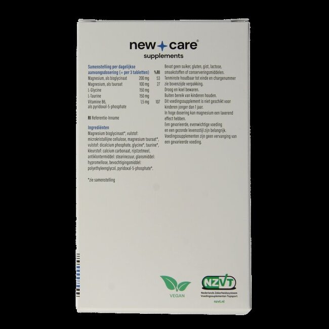 Bisglycinate et taurate de magnésium 120 comprimés