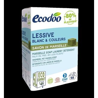 Ecodoo Lessive liquide au savon de Marseille bio 5 Litres
