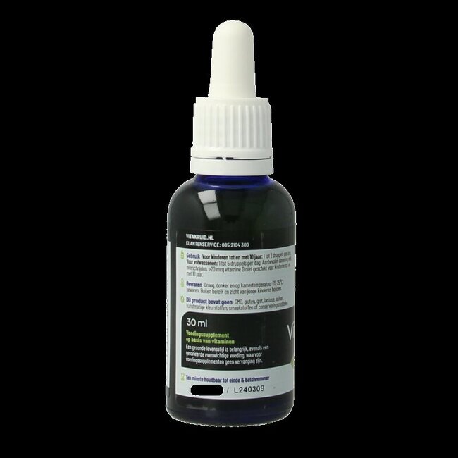Vitamine D3 druppels 5 mcg / 200 IE per druppel 30 Milliliter