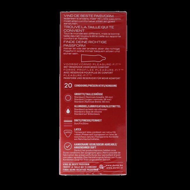 Durex Thin Feel 20 pièces