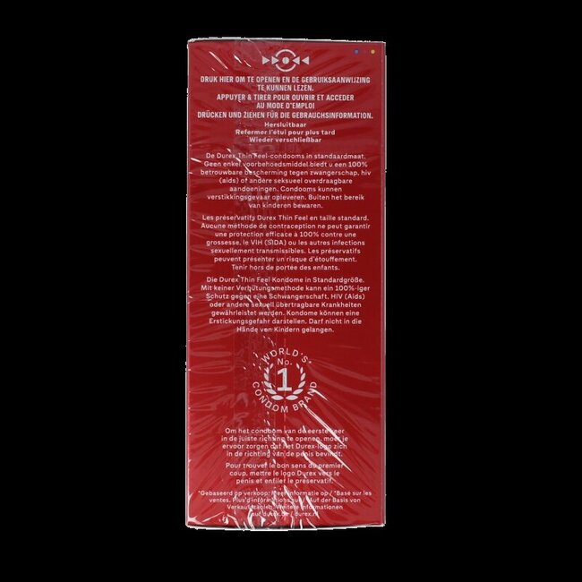 Durex Thin Feel 20 pièces