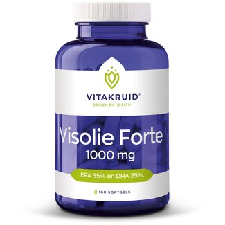 Vitakruid Visolie Forte 1000 TG 180 Softgels
