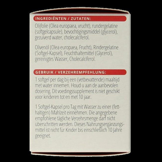 Vitamine D3 1000 UI 100 Capsules Molles