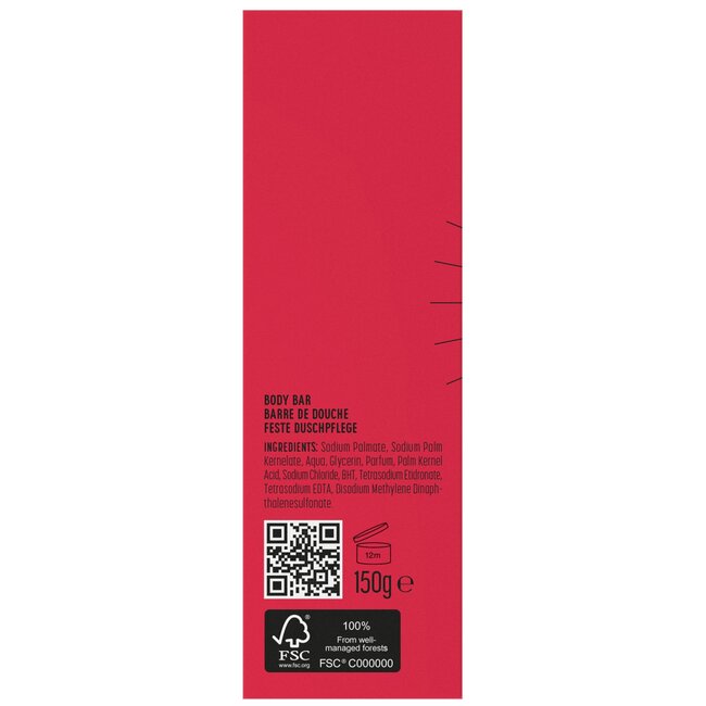 Shower bar argan & oudh 150 Gram