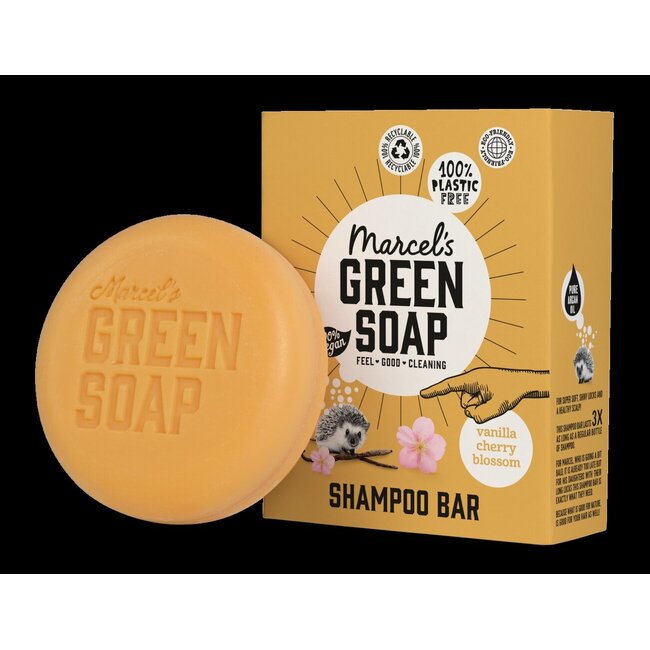 Shampoing solide vanille & fleur de cerisier 90 g