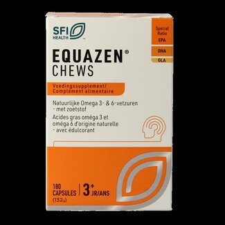 SFI Health Equazen chews omega 3- & 6-vetzuren 180 Capsules