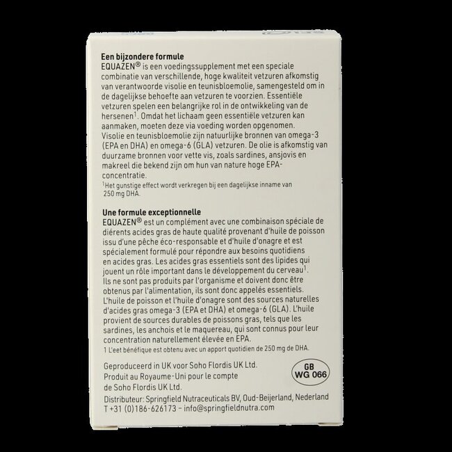 Equazen chews omega 3- & 6-vetzuren 180 Capsules