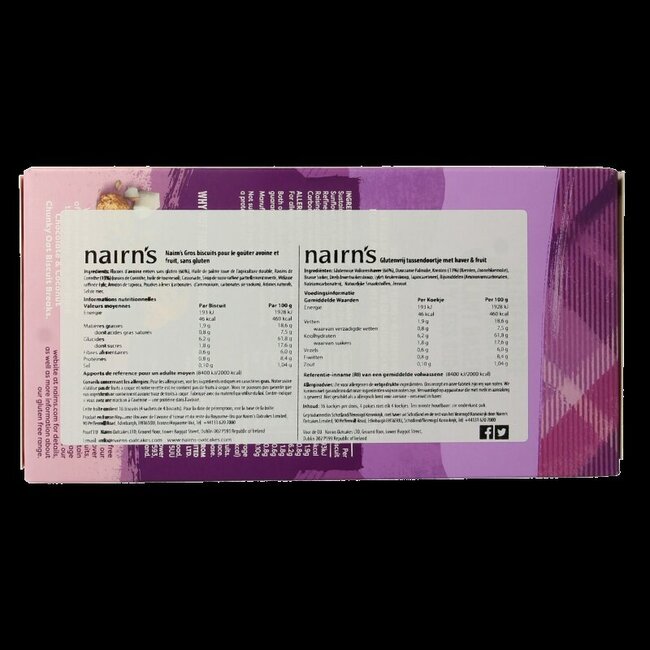 Biscuit breaks oats & fruit 160 Gram