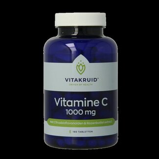 Vitakruid Vitamine C 1000 met Bioflavonoiden & Rozenbottel 180 Tabletten
