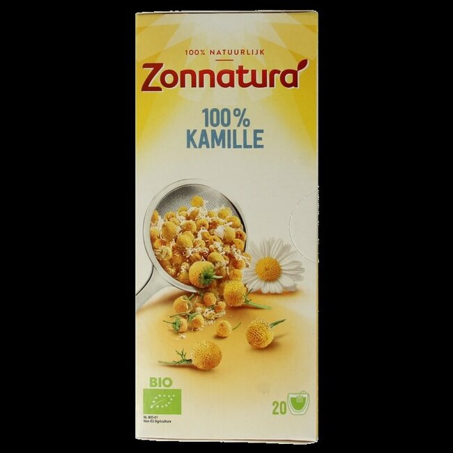 Kamille thee 100% bio 20 Zakjes