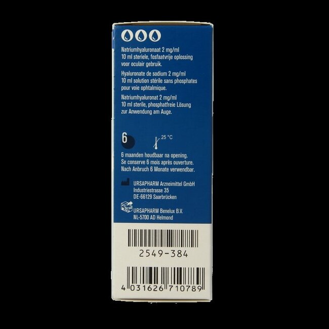 Hylo-gel Oogdruppels 10 Milliliter