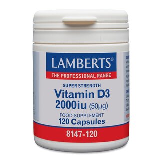 Lamberts Vitamine D3 2000IE 120 Capsules
