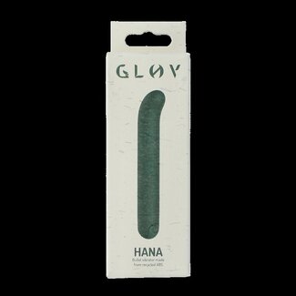 Glov Hana eco g-spot vibrator groen 1 Stuks