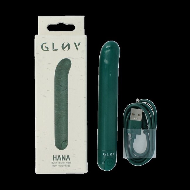 Hana eco g-spot vibrator groen 1 Stuks
