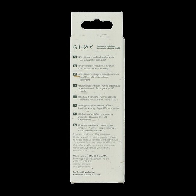 Hana eco g-spot vibrator groen 1 Stuks