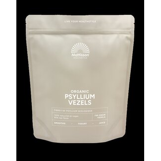 Mattisson Organic psylliumvezels bio 750 Gram