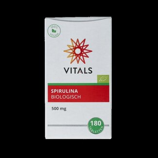 Vitals Spirulina 500mg bio 180 Tabletten