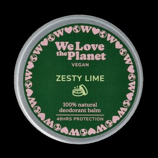 We Love Deodorant balm zesty lime vegan 35 Gram