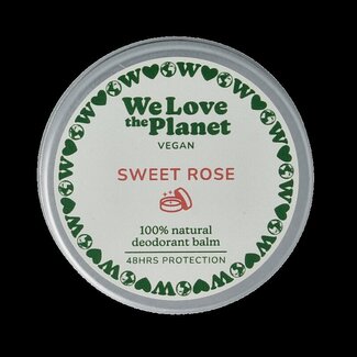 We Love Deodorant balm sweet rose vegan 35 Gram