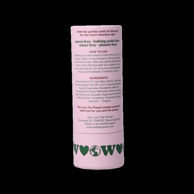 Deodorant stick soft almond vegan 40 Gram