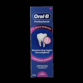 Oral B Tandpasta professional calming sensitive protect 75 Milliliter