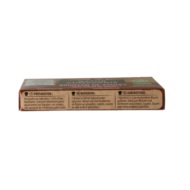 Kippenbouillonblokjes zonder gist bio 8 Stuks