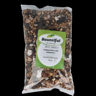 Bountiful Ambachtelijke granola chocola puur 350 Gram