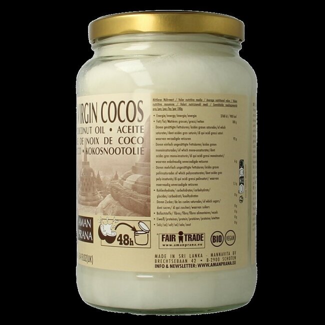 Kokosnootolie bio 1600 Milliliter